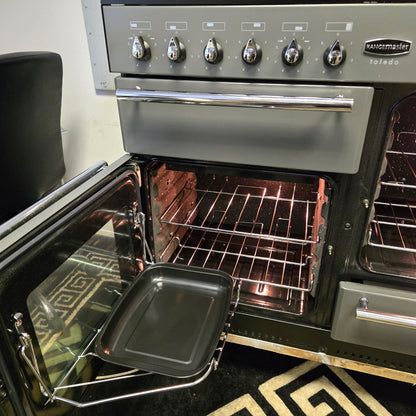 Rangemaster Toledo Electric Range Cooker in Slate Grey 110cm