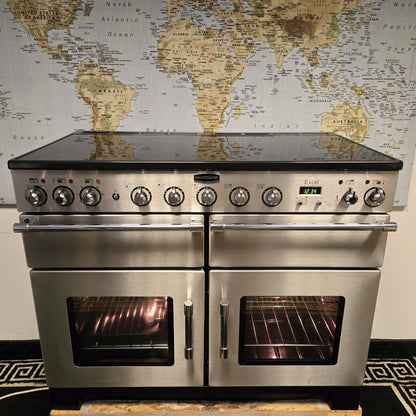 Rangemaster Excel Induction Range Cooker in Stainless Steel 110cm