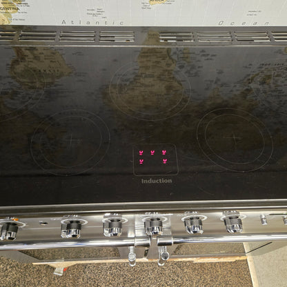 Rangemaster Excel Induction Range Cooker in Slate Grey 110cm