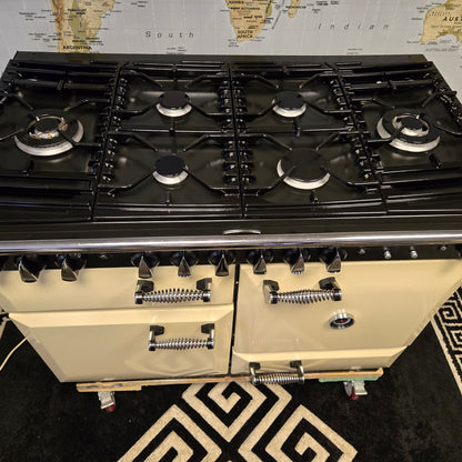 Rangemaster Elan Dual Fuel Range Cooker in Cream 110cm