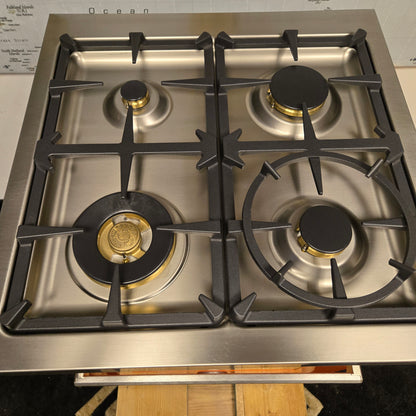 Ex Display Bertazzoni Professional 60cm Dual Fuel Cooker in Orange