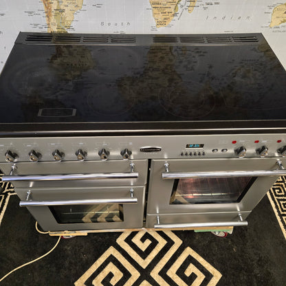 Rangemaster Toledo Electric Range Cooker in Slate Grey 110cm