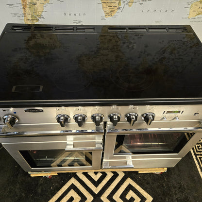 Rangemaster Professional Plus Electric Range Cooker in Stainless Steel 110cm