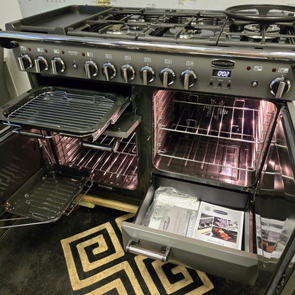 Ex Display Rangemaster Leckford Deluxe Dual Fuel Range Cooker 110cm