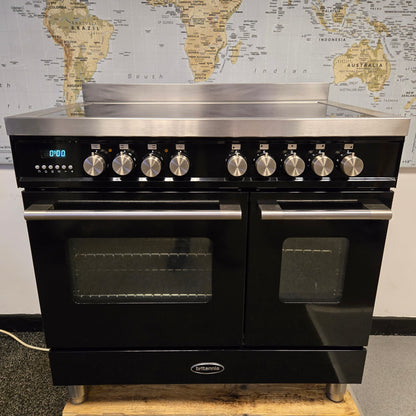Britannia Delphi Induction Range Cooker in Black 90cm