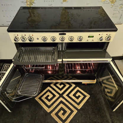 Rangemaster Excel Induction Range Cooker in Ivory 110cm