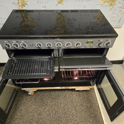 Rangemaster Excel Induction Range Cooker in Slate Grey 110cm