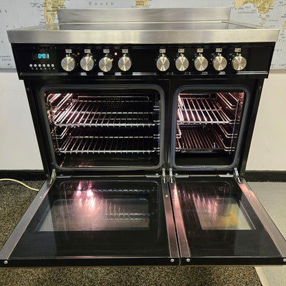 Britannia Delphi Induction Range Cooker in Black 90cm