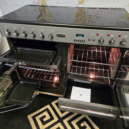 Rangemaster Toledo Electric Range Cooker in Slate Grey 110cm