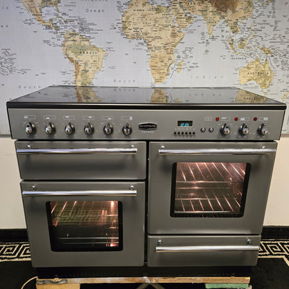 Rangemaster Toledo Electric Range Cooker in Slate Grey 110cm