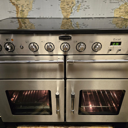 Rangemaster Excel Induction Range Cooker in Stainless Steel 110cm