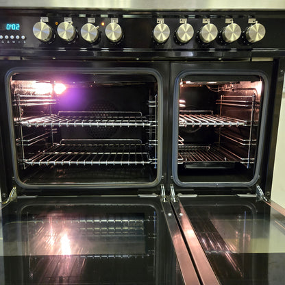 Britannia Delphi Induction Range Cooker in Black 90cm