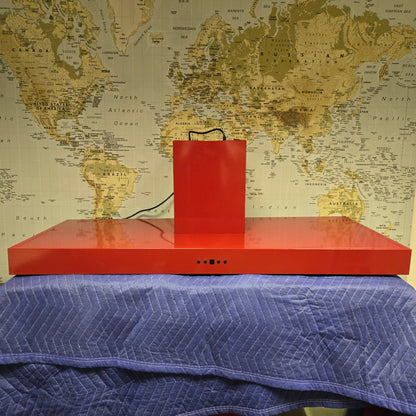 Britannia Delphi Dual Fuel Range Cooker with matching Hood in Red 120cm