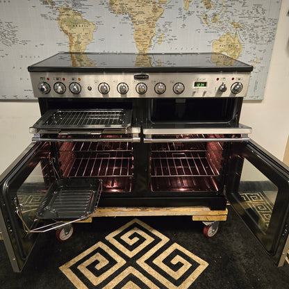 Rangemaster Excel Induction Range Cooker in Stainless Steel 110cm
