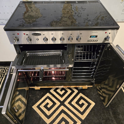 Rangemaster Toledo Electric Range Cooker in Stainless Steel 90cm