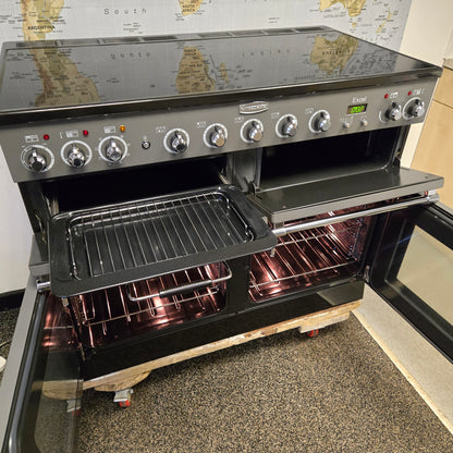 Rangemaster Excel Induction Range Cooker in Slate Grey 110cm