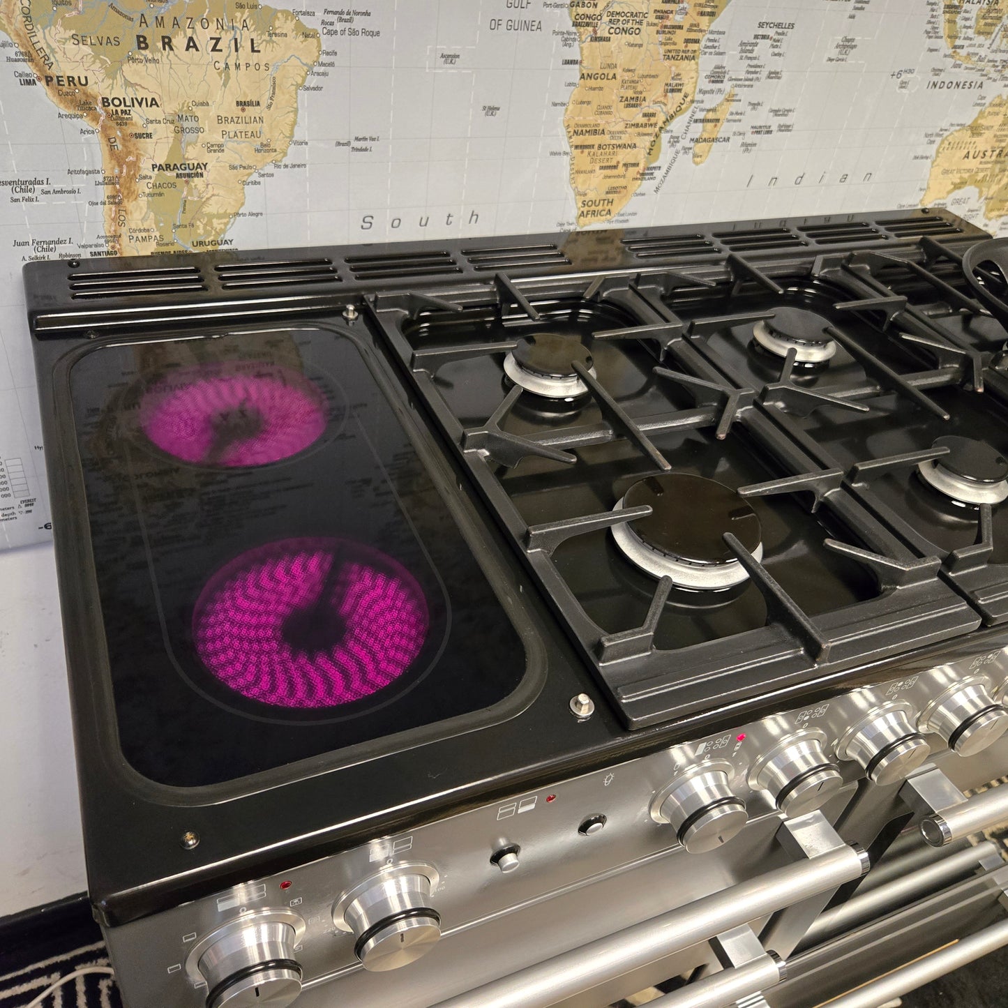 Rangemaster Nexus Dual Fuel Range Cooker in Slate Grey 110cm